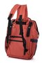 16099 Mother Baby Care Backpack 2-Piece Orange-navy blue - 6
