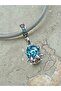 Octopus Steel Charm with Dangle Crystal Stone Steel Bracelet with Changeable Charm - 7