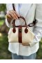 Nçs Cream Tan Mini Women's Hand and Shoulder Bag - Minimal State of Elegance (En:18~Boy:13) - 8