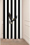 Black and White Eagle Special Design Patterned Digital Printed (Single Wing) Children's Room Modern Background Curtain