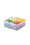 870ml  Rectangular  Airtight Food Storage with Divider - 3