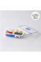 800ml Rectangular  Airtight Food Storage with Divider - 4