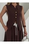 Guipure Detailed Vest Skirt Double Set - 2