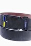 Suede Leather Sports Belt Navy Blue - Ha097Eds23 - 2
