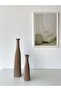 Persei Large Ceramic Vase Light Brown - 3