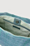 Women's Shoulder Bag from Freya Series - Melange Green Maxi - 4