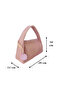 Women's Shoulder Bag from Freya Series - Glossy Pink Mini - 8