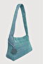 Women's Shoulder Bag from Freya Series - Melange Green Maxi - 3