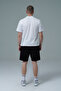 Daily Core - Black Relaxed Fit Cotton Men's Sports Shorts - 2