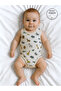 100% Cotton Baby Boy Snap Body Suit