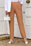 Double Leg Striped Carrot Trousers TSD240114 Tan - 3