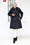 Velbua Coated Hooded Quilted Coat Tsd240934 Black