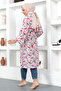 Branch Patterned Kimono Tsd230426 Pink - 5