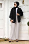 Wide Leg Striped Trousers TSD240115 Gray