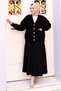 Buttoned Pocketed Knitwear Cardigan Tsd240716 Black