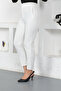 Patch Detailed Trousers Tsd230422 Ecru - 4