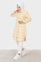 Plaid Patterned Chanel Shirt TSD230921 Yellow - 4