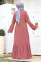 Handle Flywheel Collar Tie Detailed Hijab Ferace TSD240244 - 5