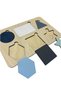 Ocean Shapes Puzzle, Wooden Match-And-Put Puzzle, Colorful Educational Puzzle, Shape Learning - 7