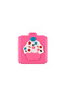 Cupcake Figured Mirrored Pocket Hair Brush 1952 – Pink, Portable, Travel Size - 2