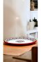 No. 50 Red-Edged Enamel Sini Tableware, Food Presentation Tray, Table Setting Zinc ~48 cm 1mm. Thick Product - 3