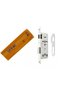 Kale 169R Wc 40 mm Oval Internal Door Mortise Lock Wooden Bathroom and Wc Door Lock Nickel - 2