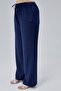 Viscose Linen Blended Woven Women's Trousers - 3