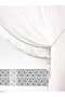 Rain Patterned Linen Textured Bamboo Tulle - 1X3 Sik Pleat (Right-Double-Breasted-False Double Breasted) - 5