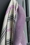Gift Peshtemal 90 X 180 cm Jacquard 100% Cotton Hand Woven with Tassels |   Natural Pouch Ruby - 4