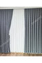Puffy Ponpom Linen Heavy Weight 1/3 Squeeze Pleated Ironing Non-Ask Tulle Curtain |   Dense Textured Premium Linen - 4