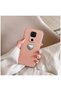 Xiaomi Redmi Note 9 Compatible Case Heart Vel Silicone Case Rose Gold