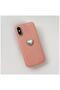 Apple iPhone XS Compatible Case Zebana Velvix Silicone Case Rose Gold - 2