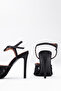 High-Heeled Shoes Crystal Stone Embellished Lace Patterned High Heel Evening Shoes COMFORTABLE AND STYLISH GRADUATION - 7