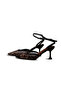 حذاء Zonex Leopard Mesh بكعب مفصل - 7