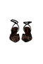 حذاء Zonex Leopard Mesh بكعب مفصل - 8