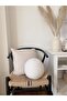 Teddy Ball Pillow Natural White Large
