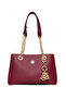 Burgundy Women Shoulder Bag Us25539
