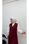 Side Tie Vest Skirt Suit 2502 - 2