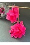 Tarnish Free Flower Earrings Pair with Nickel Plated Material - 5