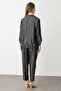 Embroidered Front Plus Size Trench Coat - 5