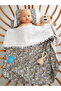 Floral 3-Piece Diaper Set: Blanket, Diaper and Pillow – 100% Cotton