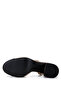 Women's Genuine Leather Black/Mink Heeled Shoes - 3