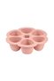 Silicone 6-Piece Hot & Cold Storage Container Old Pink 6 X 90ml - 2
