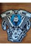 Oversized Back Patch Embroidery Crest