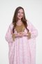 Women printed jalabia kaftan dress