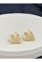 Zircon Stone Triangle Serenay Earrings