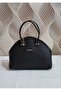 Black Modern Zipper Handbag Women's Bag - 3