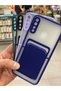 Case for Infinix Note Hot 8 X650 with Credit Card Holder Erasable Back Matte Silicone Edge Colorful - 7