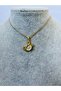 Steel Gold Crab Design Necklace - 8