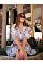 Sirena Pattern Short Dress - 6